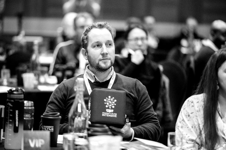 Attendee at a Property Filter event