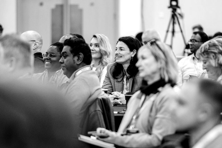Engaged audience at a Property Filter event