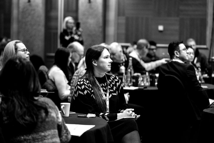 Attendees at a Property Filter event