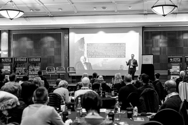 Panel at a Property Filter event